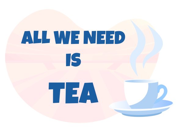 海报上写着“我们只需要茶”图片下载