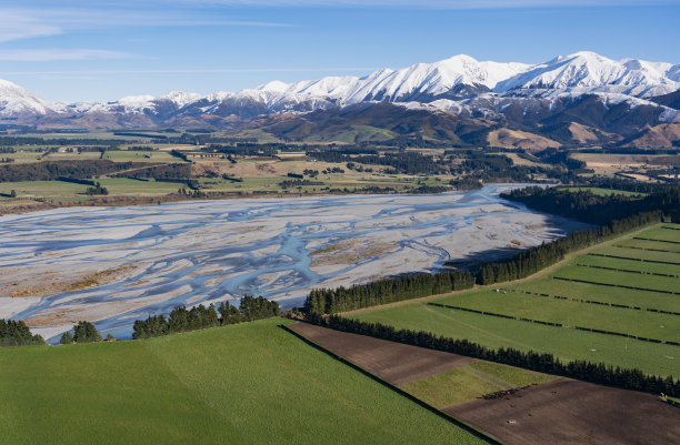 坎特伯雷平原和南阿尔卑斯山图片下载