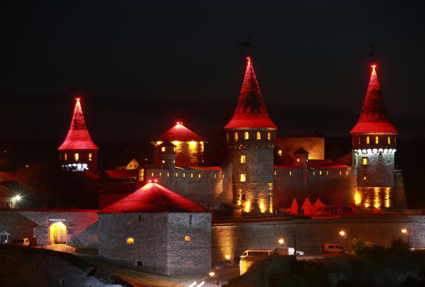 卡米亚内茨-波迪尔斯基，老城区，卡米亚内茨-波迪尔斯基要塞图片下载