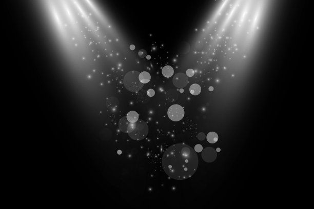 向量的聚光灯下。光的效果。图片下载