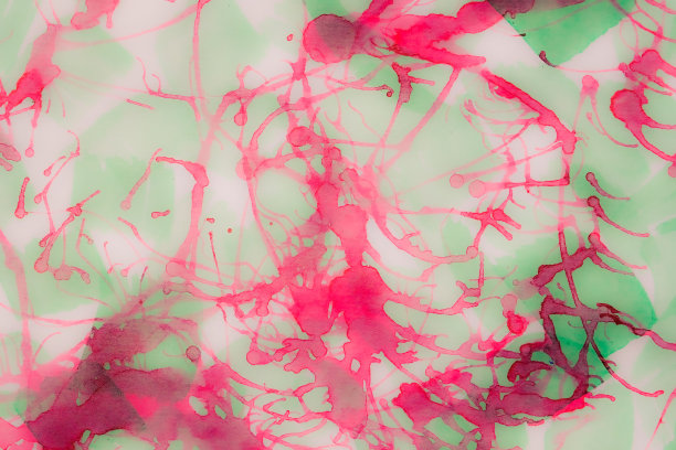 玻璃上丙烯酸漆，抽象背景图片下载