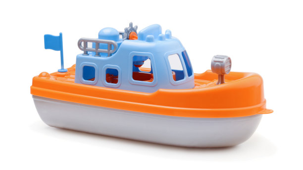 船玩具孤立在白色图片下载
