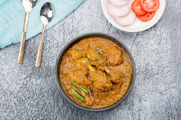 印度咖喱鸡肉素材照片图片下载