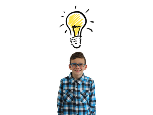 点子灯泡成功灵感孩子图片下载