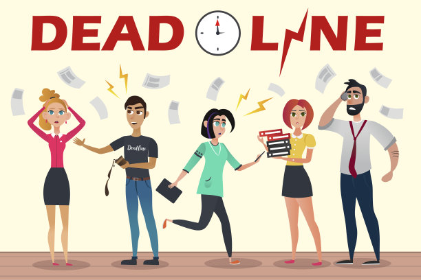 设计团队一起工作。项目的最后期限。图片下载