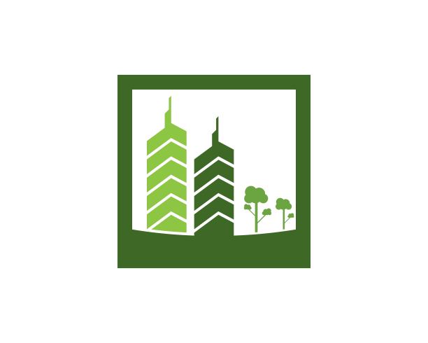 现代城市模板向量图片下载