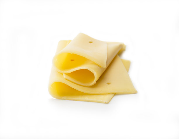 奶酪:两片折叠起来图片下载