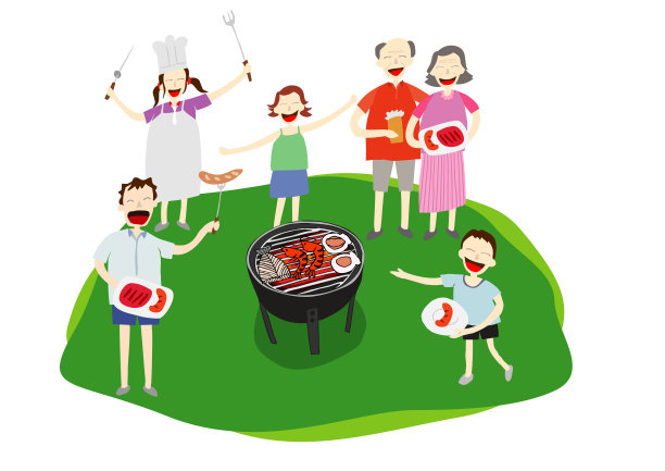 喜欢烧烤派对的人图片下载
