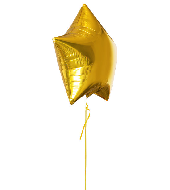 金色气球星图片下载