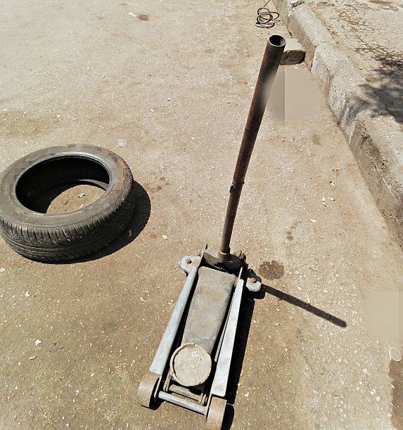 街道橡胶轮维修图片下载