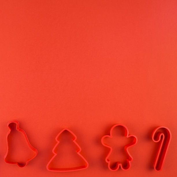 圣诞装饰框背景图片下载