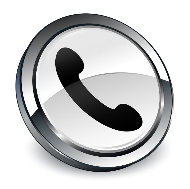 手机图标3d白色圆形按钮图片下载