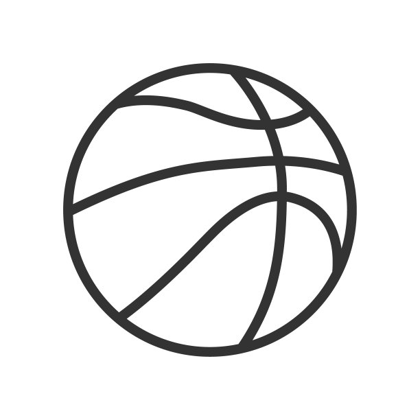 篮球轮廓UI网页图标图片下载