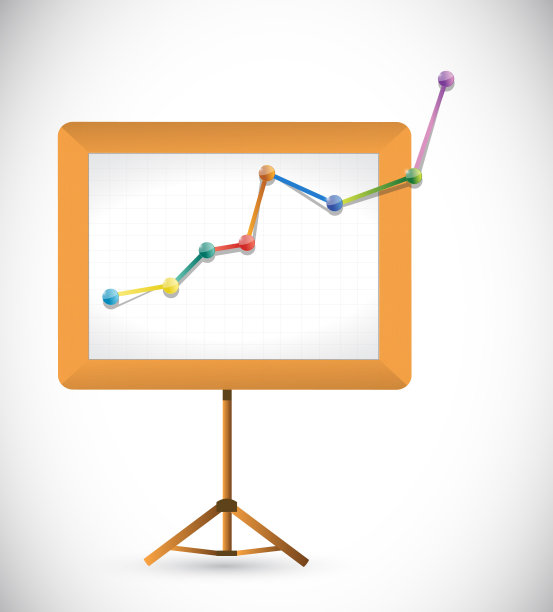 商业展示板插图图片下载