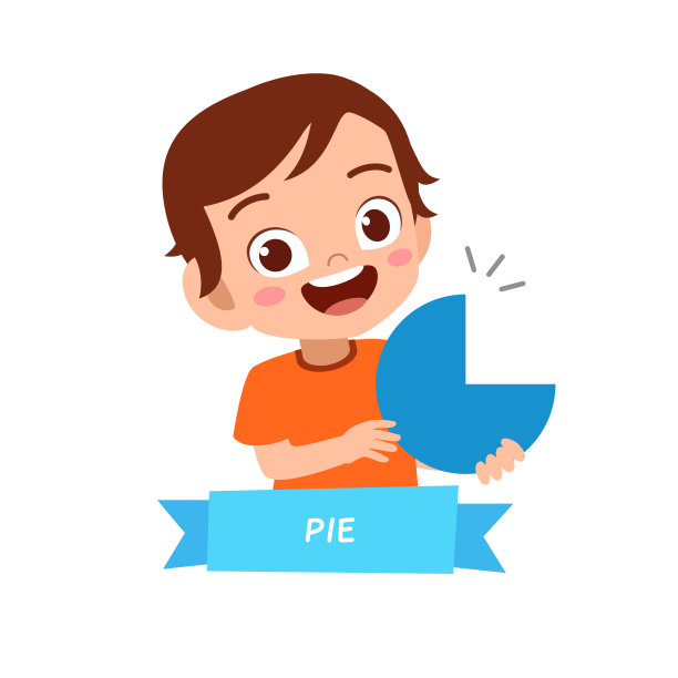 快乐可爱的孩子们研究许多形状的多边形图片下载