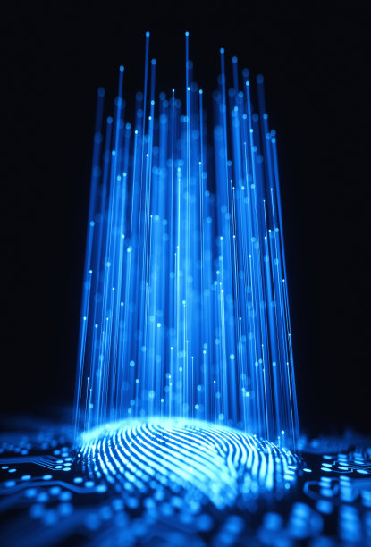 指纹二进制微芯片图片下载