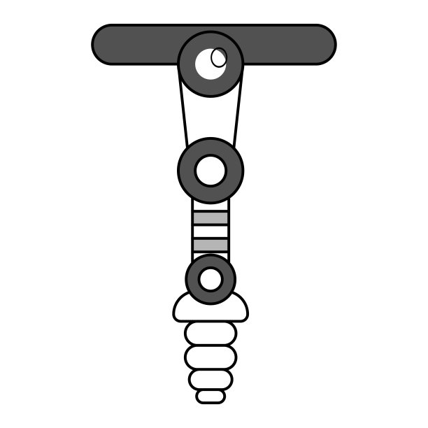 孤立的机械手臂图片下载