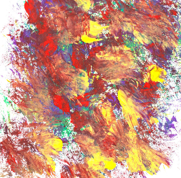 艺术手绘抽象水彩在白色的背景。图片下载