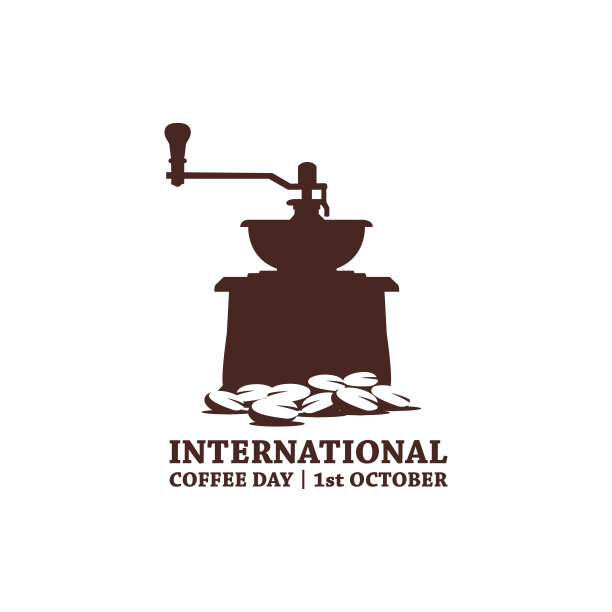 国际咖啡日美食活动概念向量形象图片下载