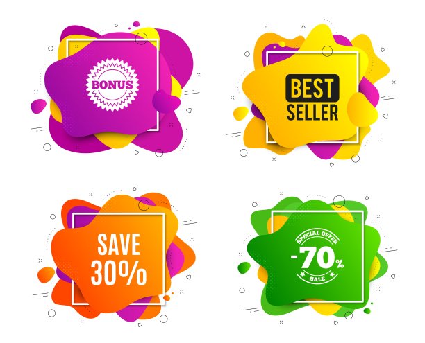 节省30%。销售折扣报价标志。向量图片下载