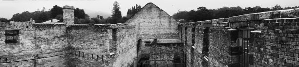 塔斯马尼亚的阿瑟港遗址图片下载