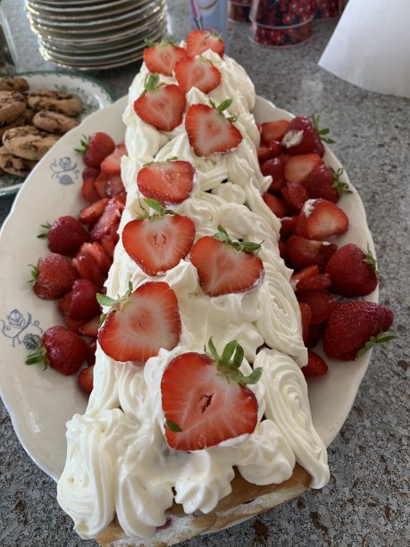 草莓蛋糕图片下载