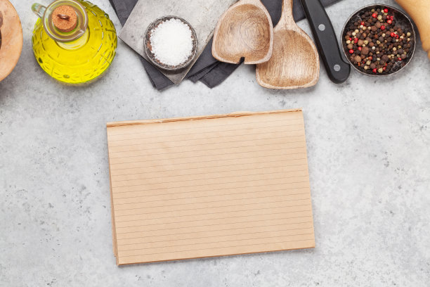 烹饪用具及香料图片下载