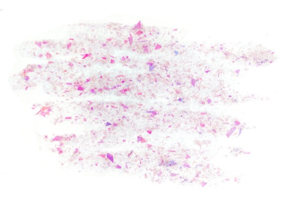 抽象水彩条纹白色背景。孤立。手绘背景。水彩画刷在纸上的污渍。闪亮的粉红色的颜色。图片下载