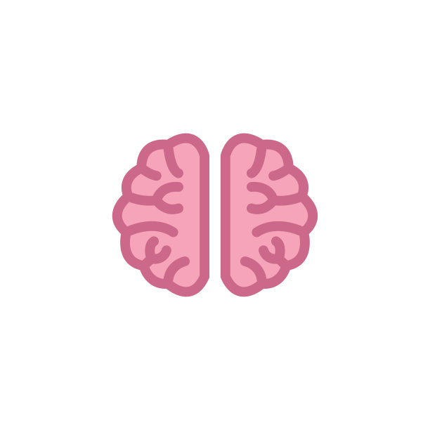 脑图标矢量插图设计图片下载