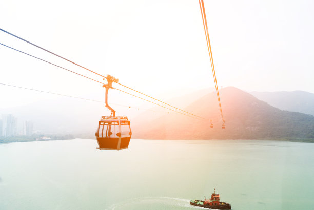 海上缆车图片下载