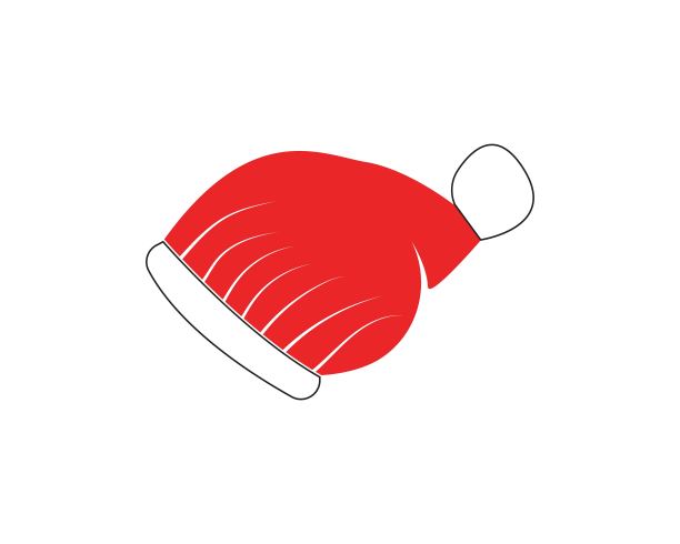 圣诞帽图标矢量图片下载