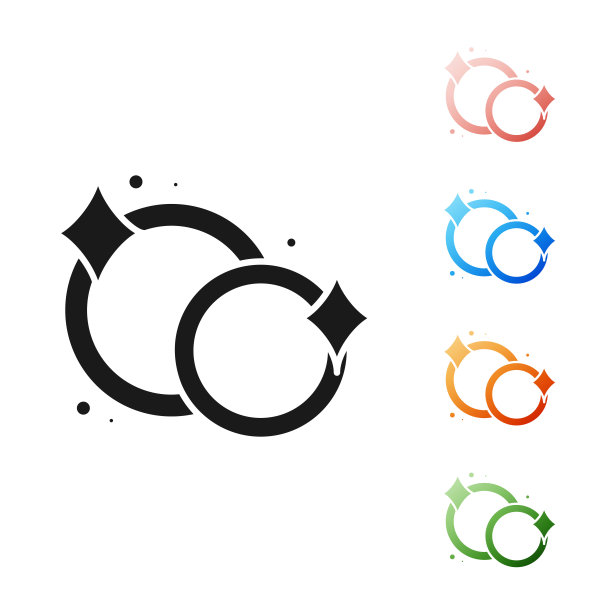 黑色洗碗图标孤立的白色背景。清洗盘子图标。洗碗机的迹象。清洁餐具的迹象。设置图标丰富多彩。矢量图图片下载