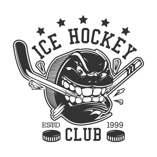 冰球运动俱乐部，冰球牙断棒图片下载