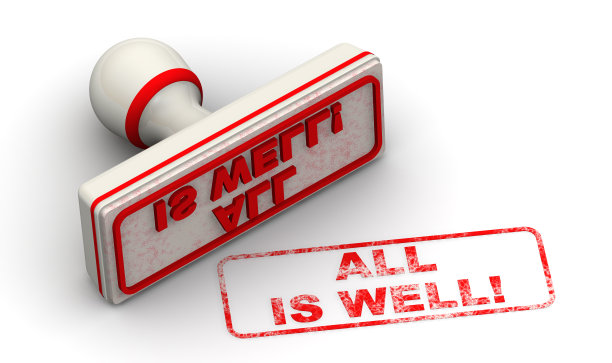 一切都好!密封和印记图片下载