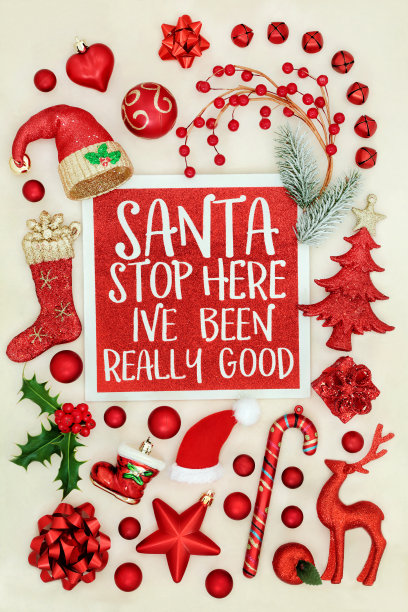 给圣诞老人的圣诞信签名图片下载