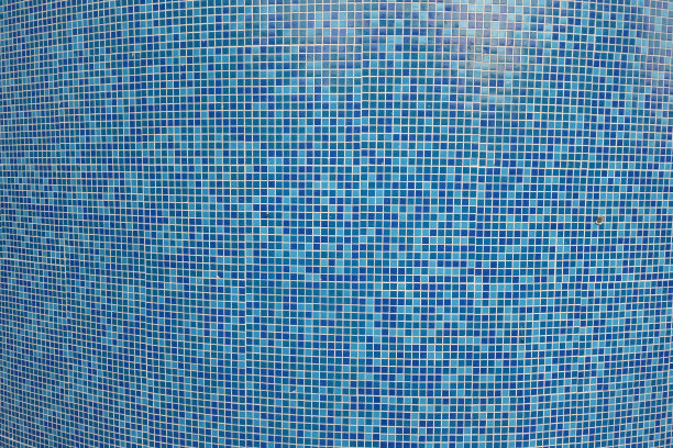 游泳池瓷砖马赛克。图片下载