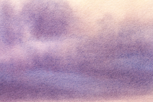 抽象艺术背景为浅紫色和米色。画布上的水彩画。图片下载