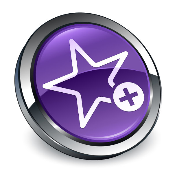 添加到最爱的图标3d紫色圆形按钮图片下载