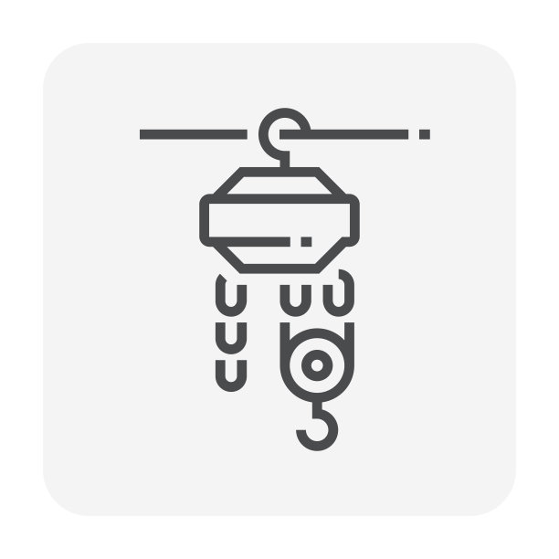 绞车图标黑图片下载