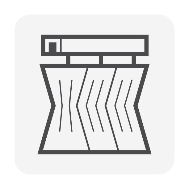 窗帘盲目的图标图片下载