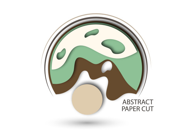 色彩斑斓的雕刻艺术，是环境与生态的一个元素。彩色的创作波浪抽象背景。设计商业演示文稿，传单，海报和邀请。图片下载