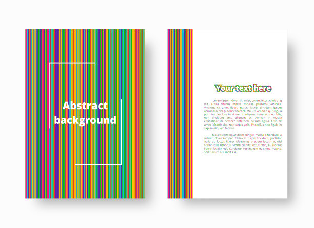 色彩丰富的线条背景图片下载