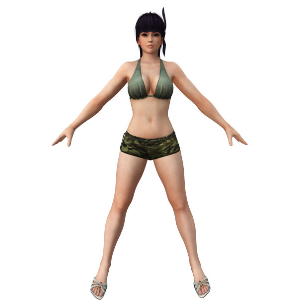 性感女郎运动3D图片下载