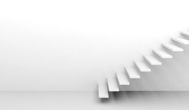 楼梯楼梯建筑现代设计室内白色图片下载