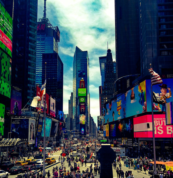 时代广场图片下载