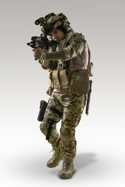 特种部队士兵，军事概念图片下载