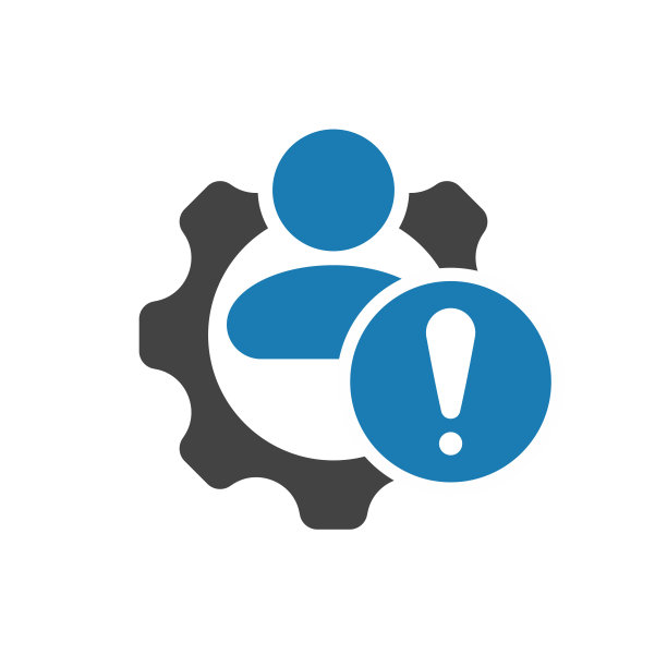 人为管理图标带有感叹号、警告、错误、报警、危险符号图片下载