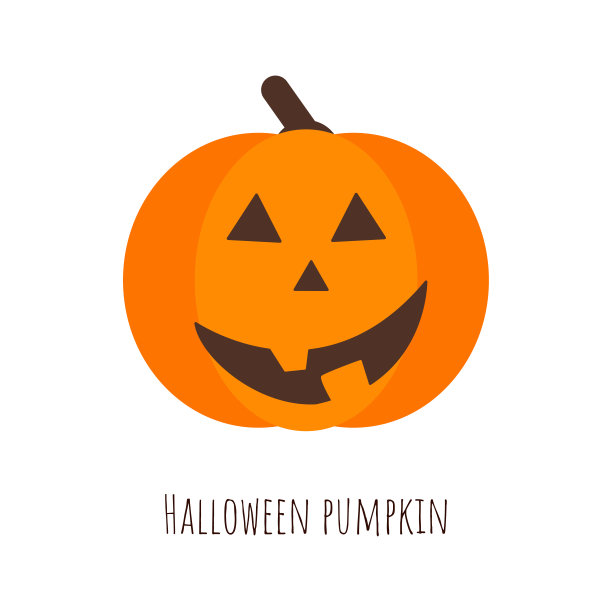 孤僻万圣节南瓜，滑稽脸图片下载