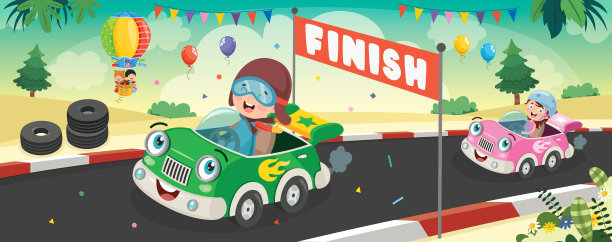 儿童赛车图片下载