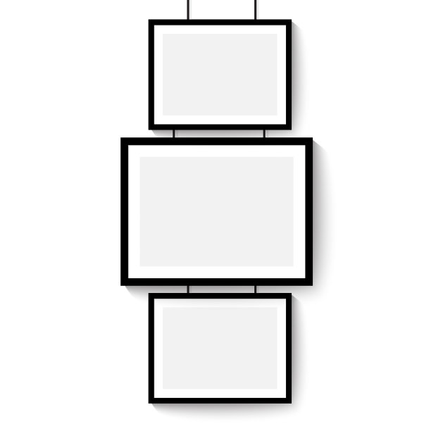 黑色画框图片下载